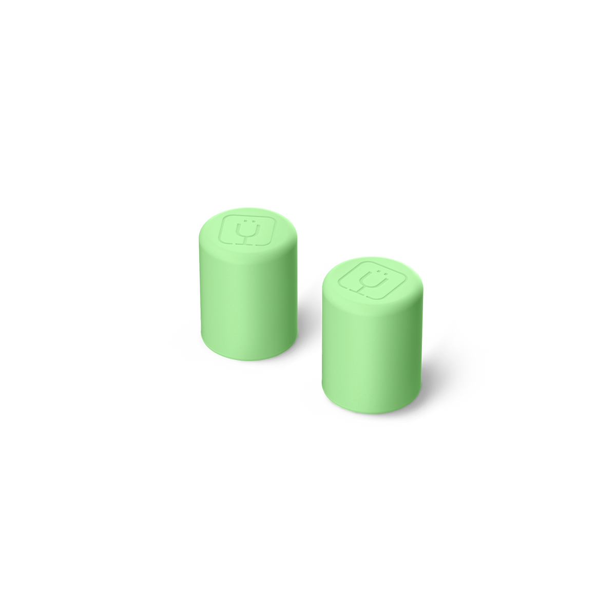 Magnetic Straw Cover | Kiwi | 2-Pack