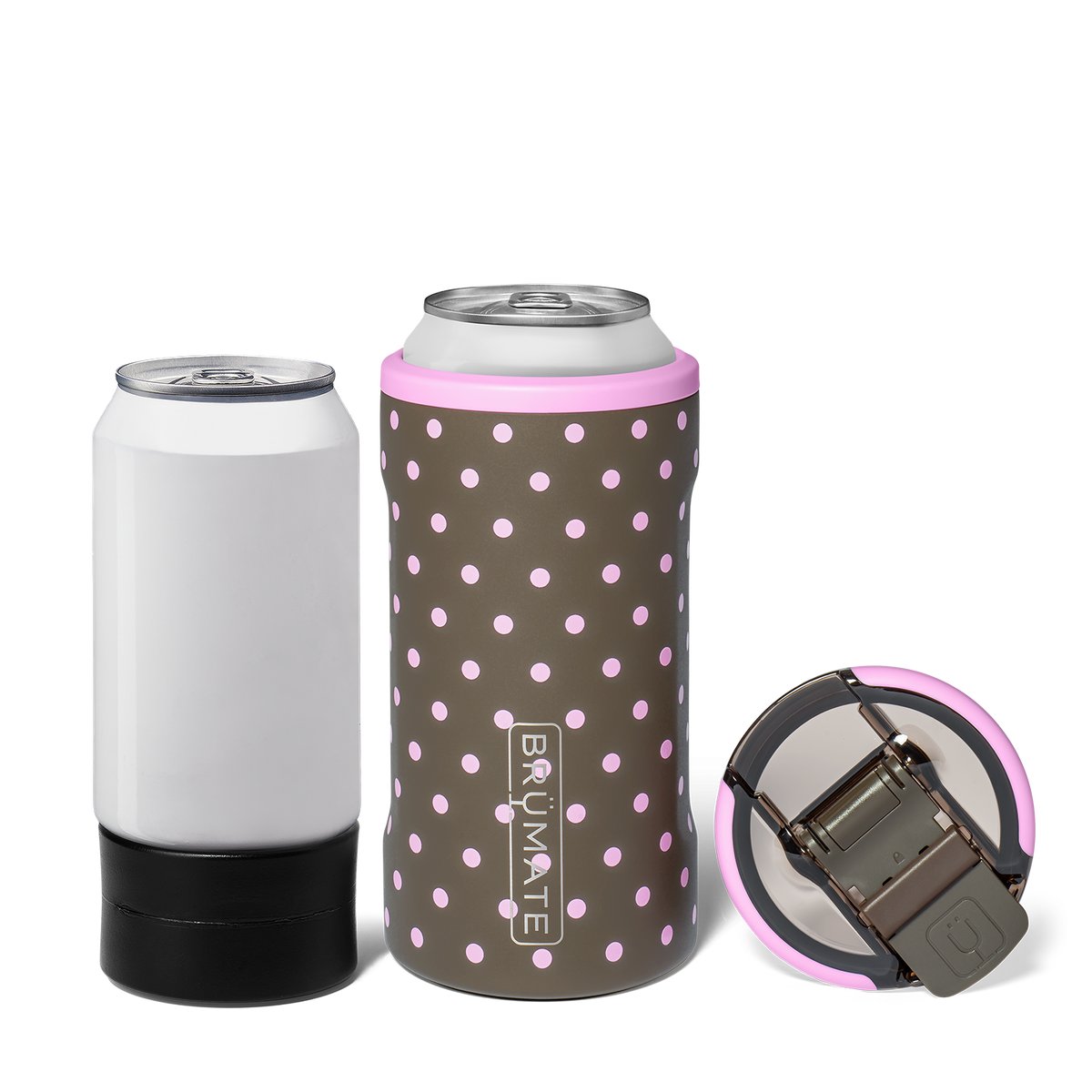Hopsulator Trio | Mocha Dot | 12/16oz Standard Cans